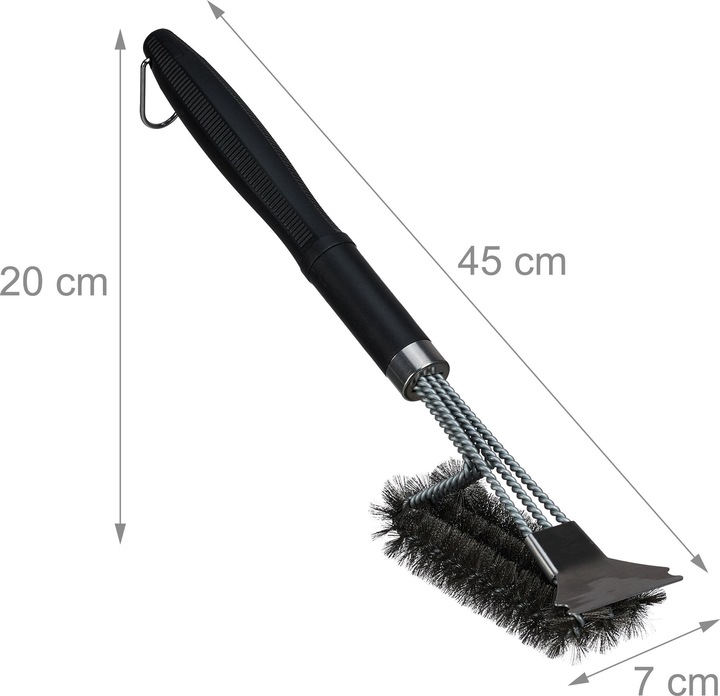 Image du produit Relaxdays 2x brosse à barbecue (0.70 cm)