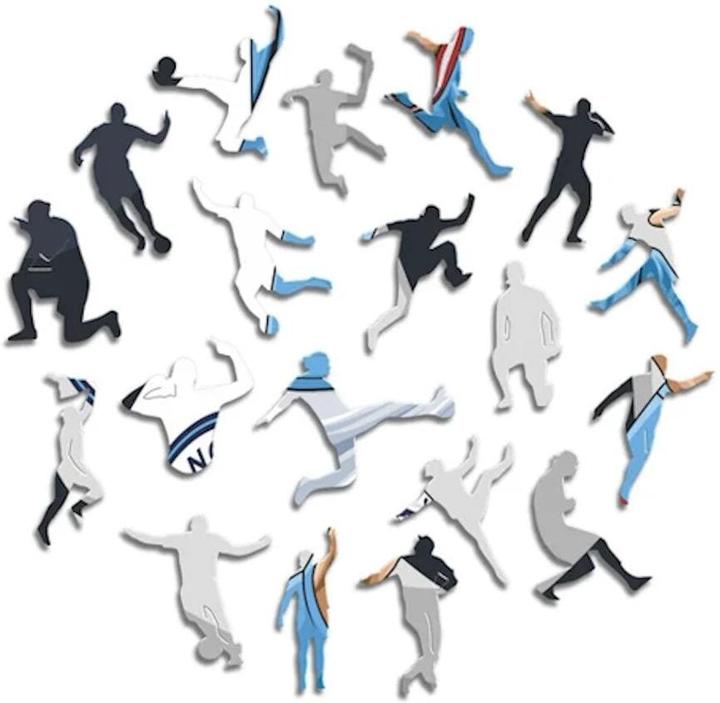 Produktbild Iconic Man City FC - Erling Haaland - Holz Puzzle Grösse S (150 Teile) (150 Teile)