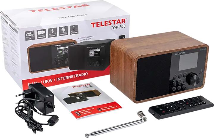 Produktbild Telestar Top 200 (DAB+, FM, Internetradio, Bluetooth, WLAN)