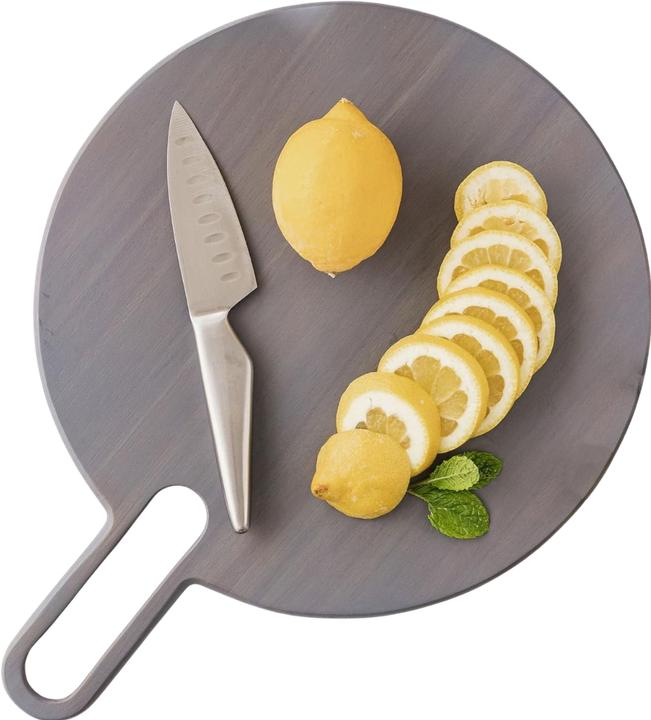 Uberstar Servierbrett Eclipse Akazie large grau