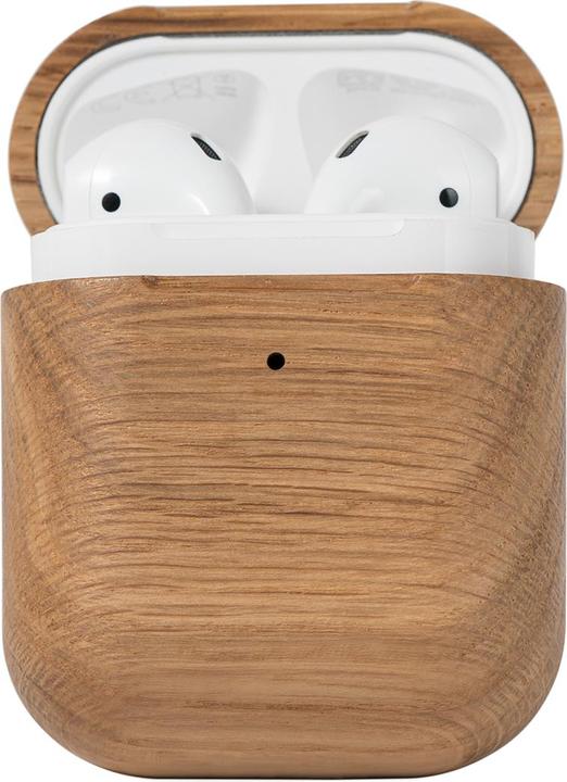 Image du produit Oakywood AirPods Case - Holzetui für AirPods-Kopfhörer - Eiche / AirPods 1/2 - (Couvercle de l'étui de chargement)