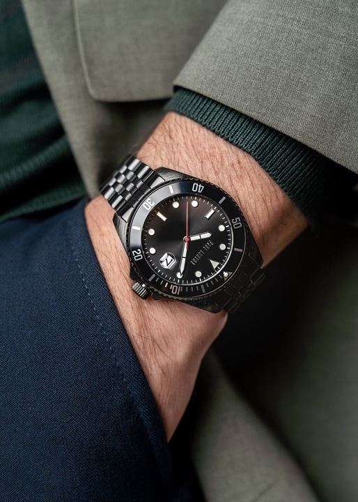 Actual product image Paul Lorens MEN'S WATCH - PL13030B-1A5 (zg350c) + BOX