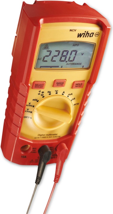 Produktbild Wiha Digitales Multimeter (CAT IV 600V, CAT III)