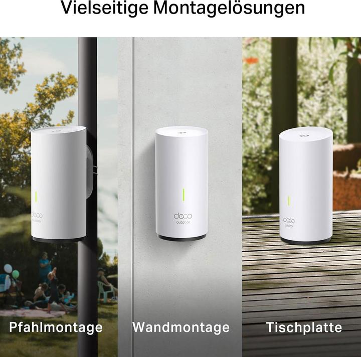 Actual product image TP-Link Deco X50-Outdoor Wi-Fi 6 Mesh AX3000 (1-pack)