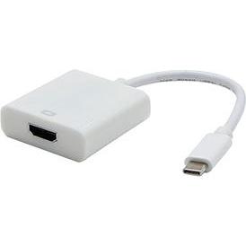 NoName Adattatore USB-C - HDMI bianco (USB-C), Adattatore dati + video, Bianco