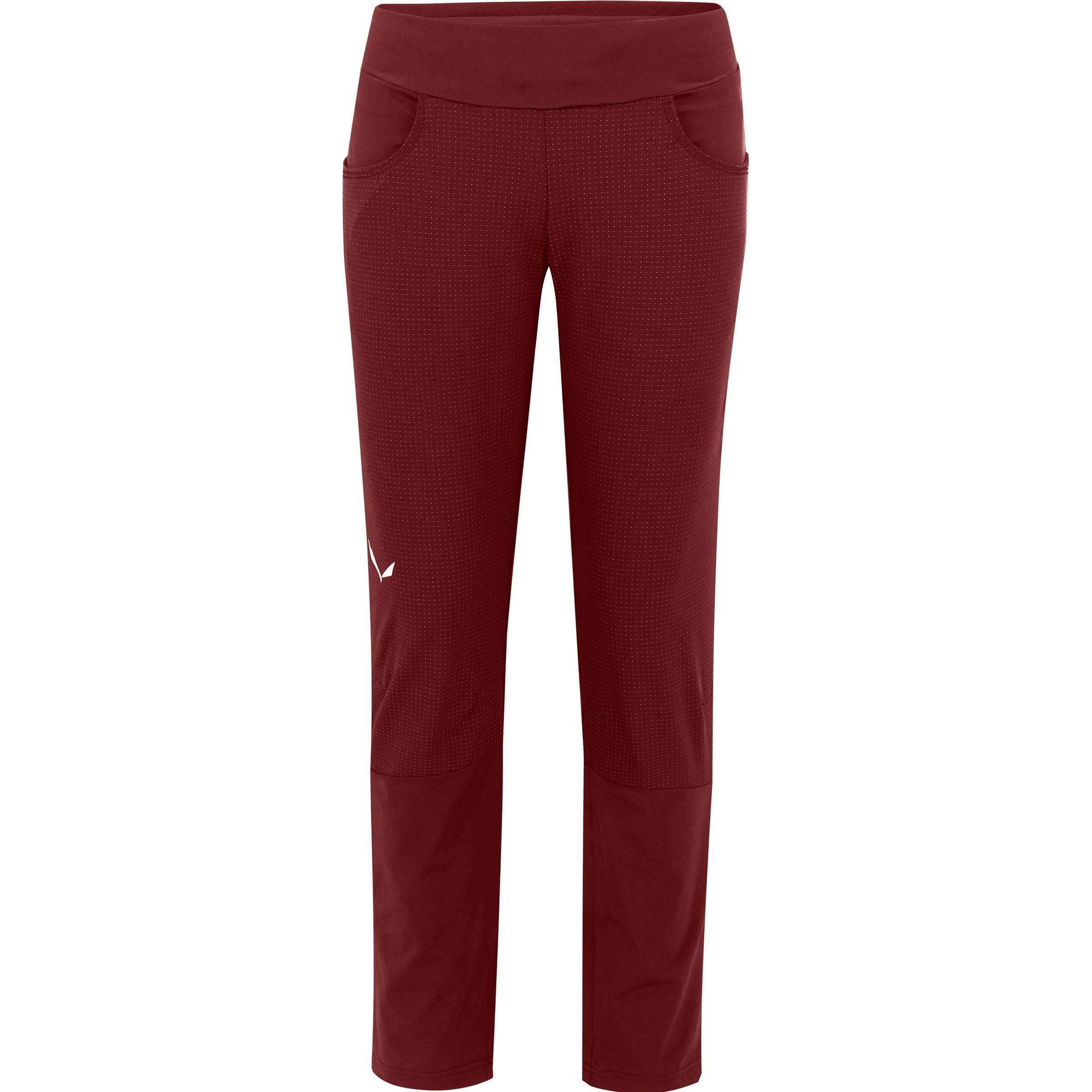 Salewa, Unisex, Outdoorhose, Girl's Agner 4 DST Pant (164), Rot, 164
