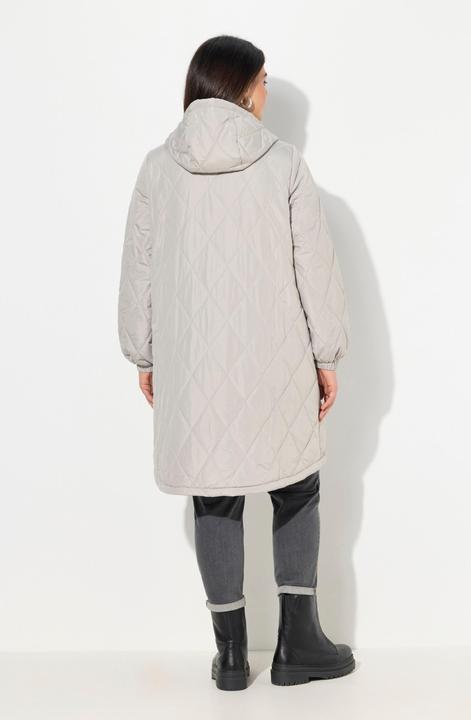 Actual product image Ulla Popken Lightly Quilted Water Repellent Coat