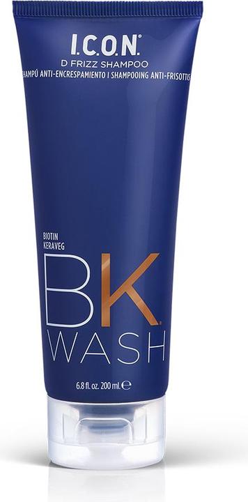 Actual product image I.C.O.N. Icon Bk Wash Frizz Shampoo (200 ml) (200 ml, Liquid shampoo)