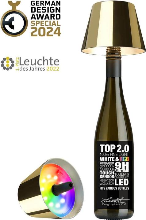 Produktbild Sompex Top 2.0 gold RGB (103 lm)