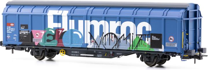 Image du produit Lemke SBB 2-achsiger Schiebewandwagen Hbbillns Heute schlaf ich aus Ep.VI (Piste H0)