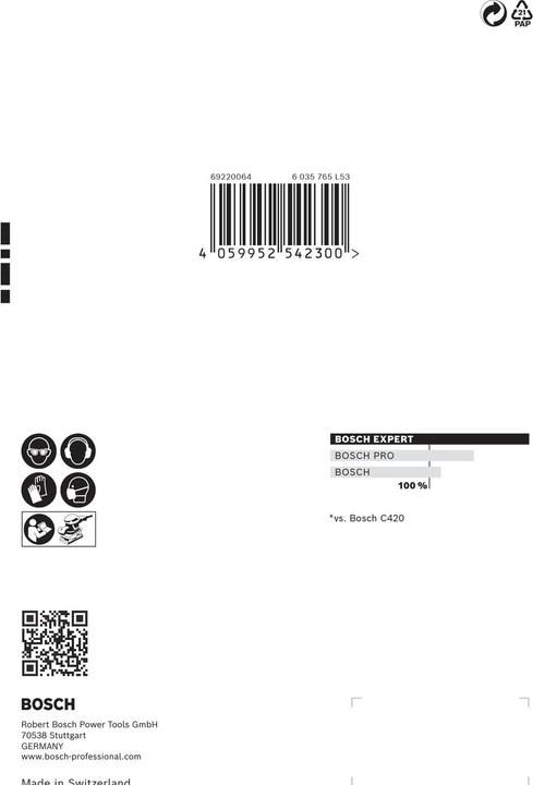 Produktbild Bosch Professional Zubehör Expert C470 (80)