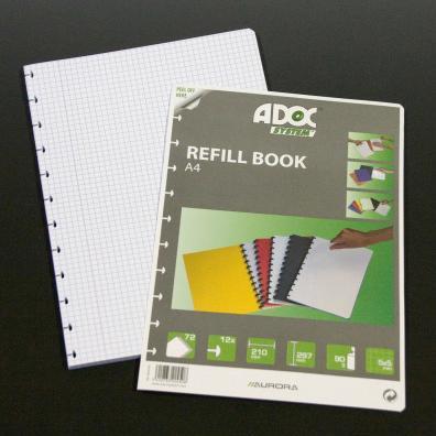 Produktbild Adoc Pap-Ex Ersatzpapier (A4, Kariert)