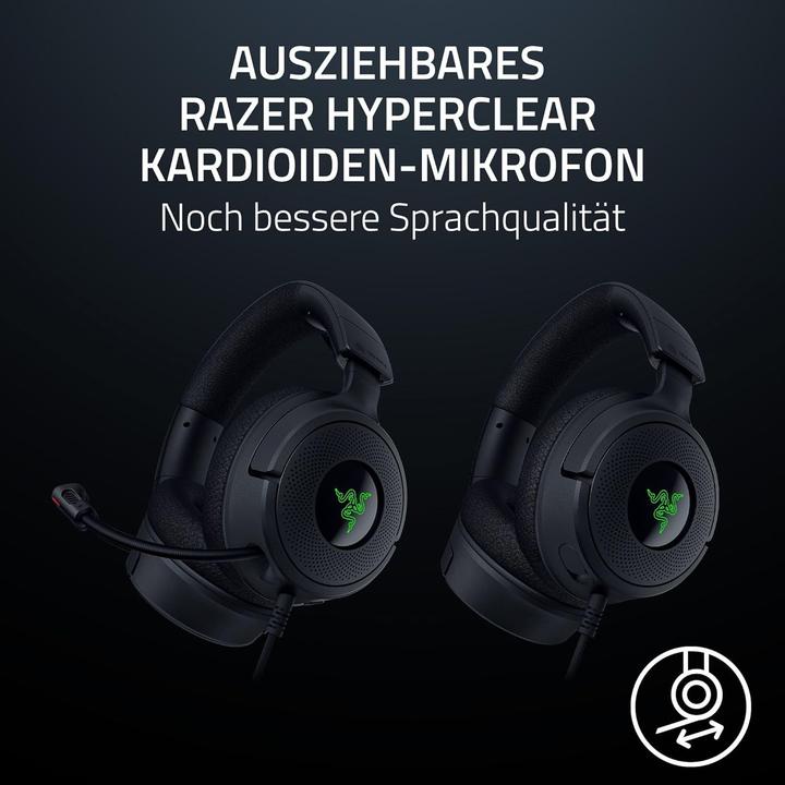 Immagine prodotto Razer Kraken V4 X - Kabelgebundenes Gaming-Headset powered by Chroma™ RGB (Cablato)