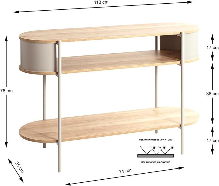 Produktbild HAKU Möbel Konsole (110 x 39 x 76 cm)