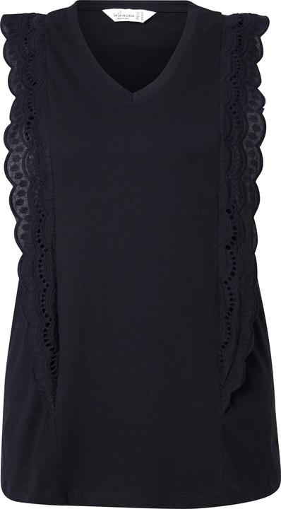 Actual product image Miamoda Top, A-Linie, Spitzen-Einsatz (46)