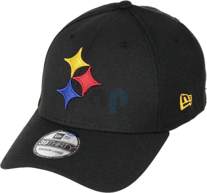 Actual product image New Era NFL - Pittsburgh Steelers - Elemental 39Thirty Cap Black SM (54, 55, 56, 57)