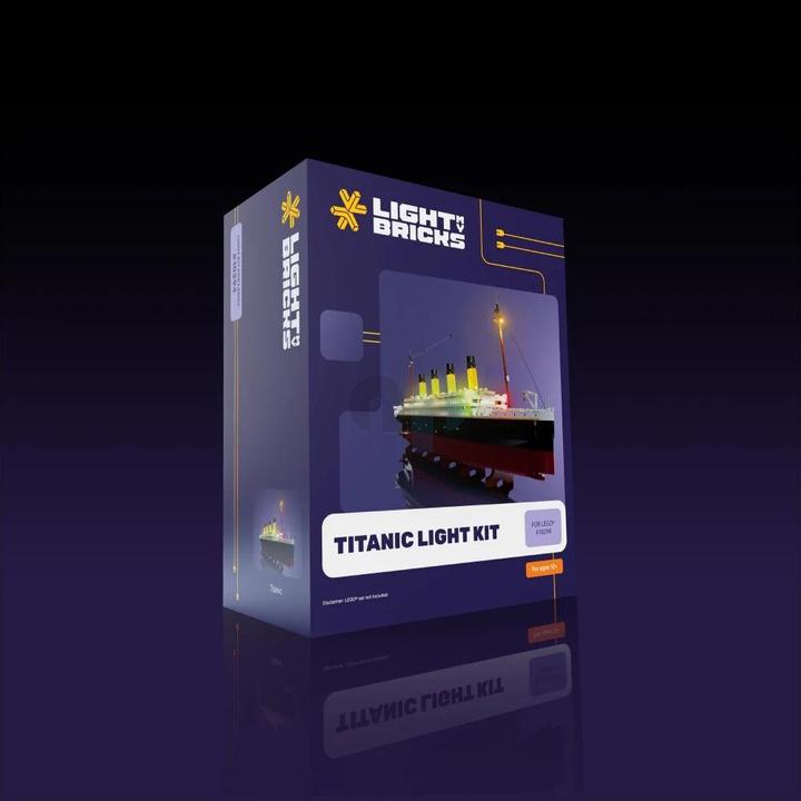 Image du produit Light my bricks LMB 2.0 Kit de lumière pour LEGO® 10294 Le Titanic