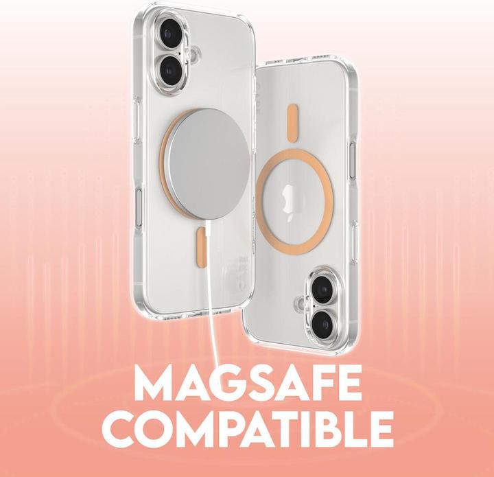 Produktbild PanzerGlass CARE by ® Flagship Case Transparent Urban Combat m. Peachy MagSafe iPhone '24 6.1" (Apple iPhone 16)