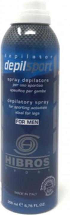 Hibros Sport Hibros Depilsport Depilator Spray for Sports Use for Men's Legs 200ml (200 ml)