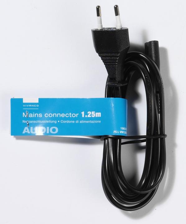 Image du produit Vivanco Câble d'alimentation électrique (1.25 m)