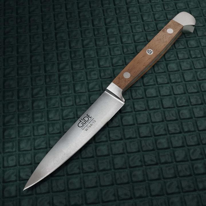 Produktbild Güde Spickmesser, geschmiedet, Doppelkropf,: Griff Walnussholz (10 cm)