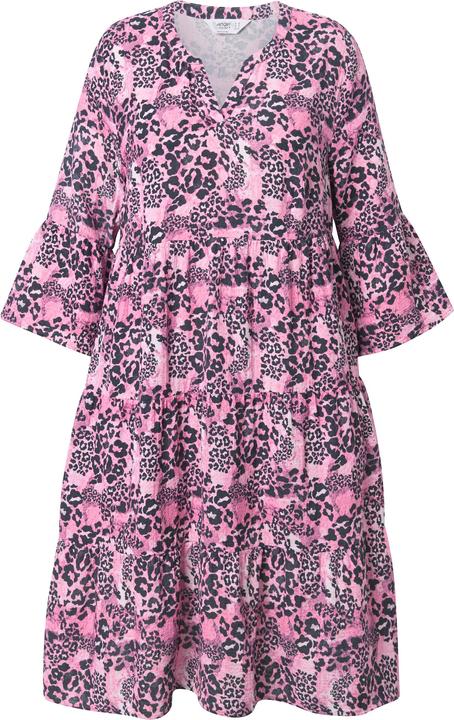 Immagine prodotto Angel of Style Kleid, A-Linie, Musselin, Leo-Muster, Volants (48)