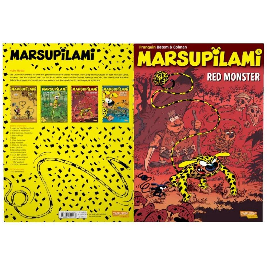 Thumbnail - Marsupilami, Band 6: Red Monster, Belletristik von André Franquin