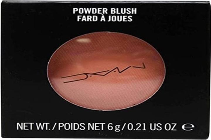 Actual product image MAC Cosmetics Powder Blush (melba)