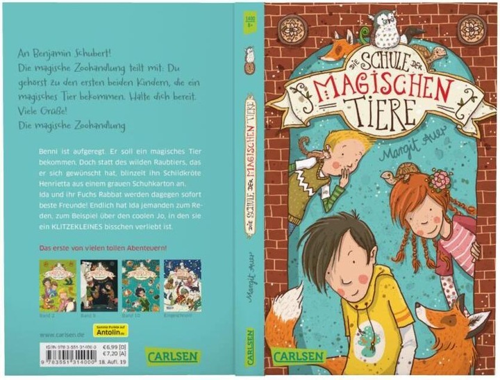 Immagine prodotto Die Schule der magischen Tiere (Tedesco, Margit Auer, 2015)