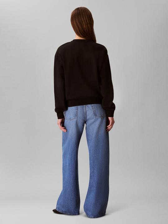 Actual product image Calvin Klein Jeans Ls Monologo French Terry Rlxd Cr (L)