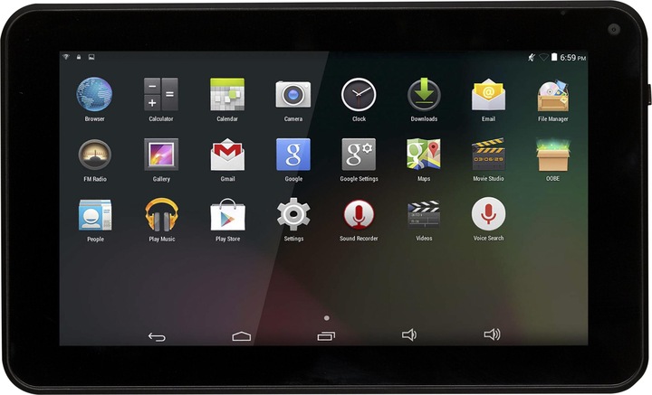 Actual product image Denver TAQ-70332 (WLAN only, 7", 8 GB, Black)