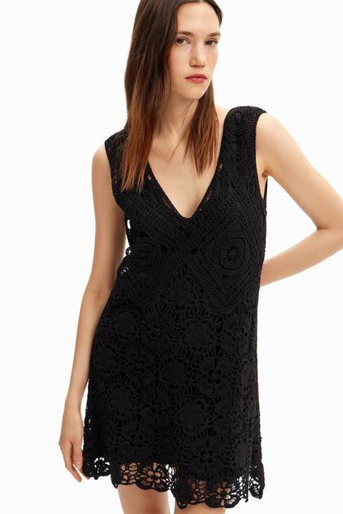 Image du produit Desigual Robe tricotée sans manches décontractée (S)