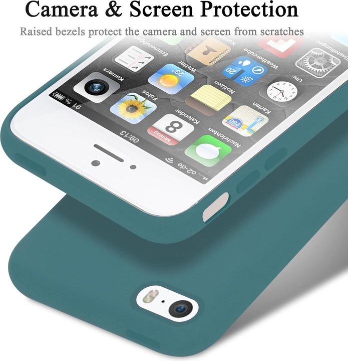 Actual product image Cadorabo Liquid Case (Apple iPhone 5)