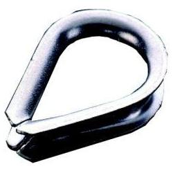 NoName, Seil + Kette Zubehör, Spitzkausche verzinkt DIN BF 6899 Seil-Durchmesser 6mm