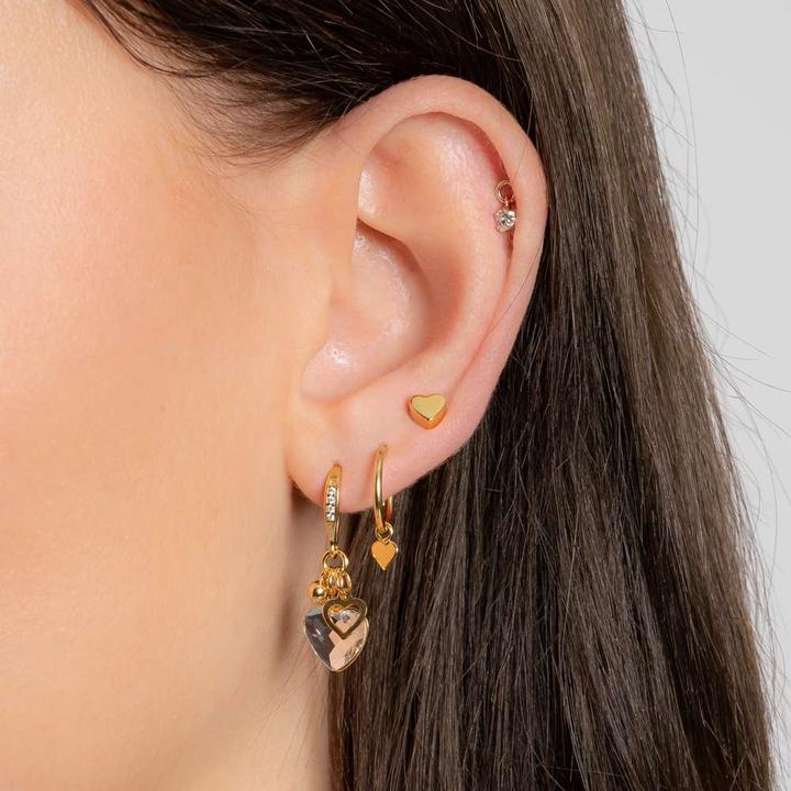 Immagine prodotto Bijouteria Orecchini (Placcatura in oro (placcatura oro), Argento 925, Cristallo premium)