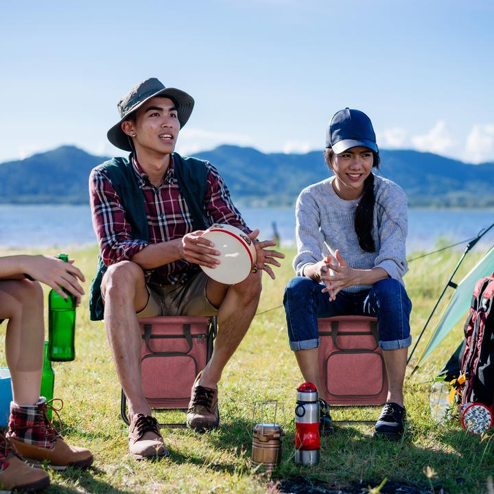 Produktbild Relaxdays Campinghocker