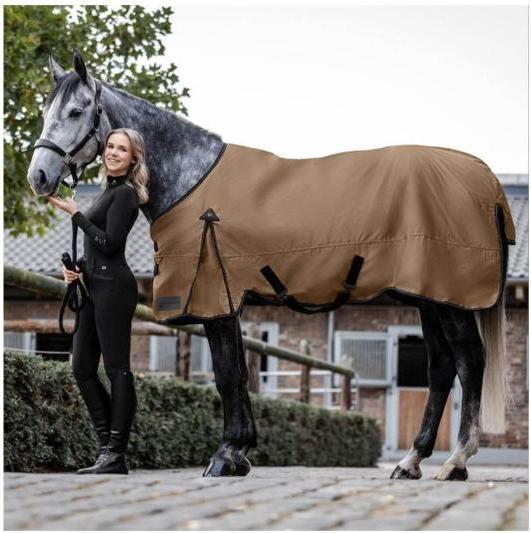 Actual product image Waldhausen Pferde Outdoordecke Arctic 300g Cappuccino 115 cm (115 cm)