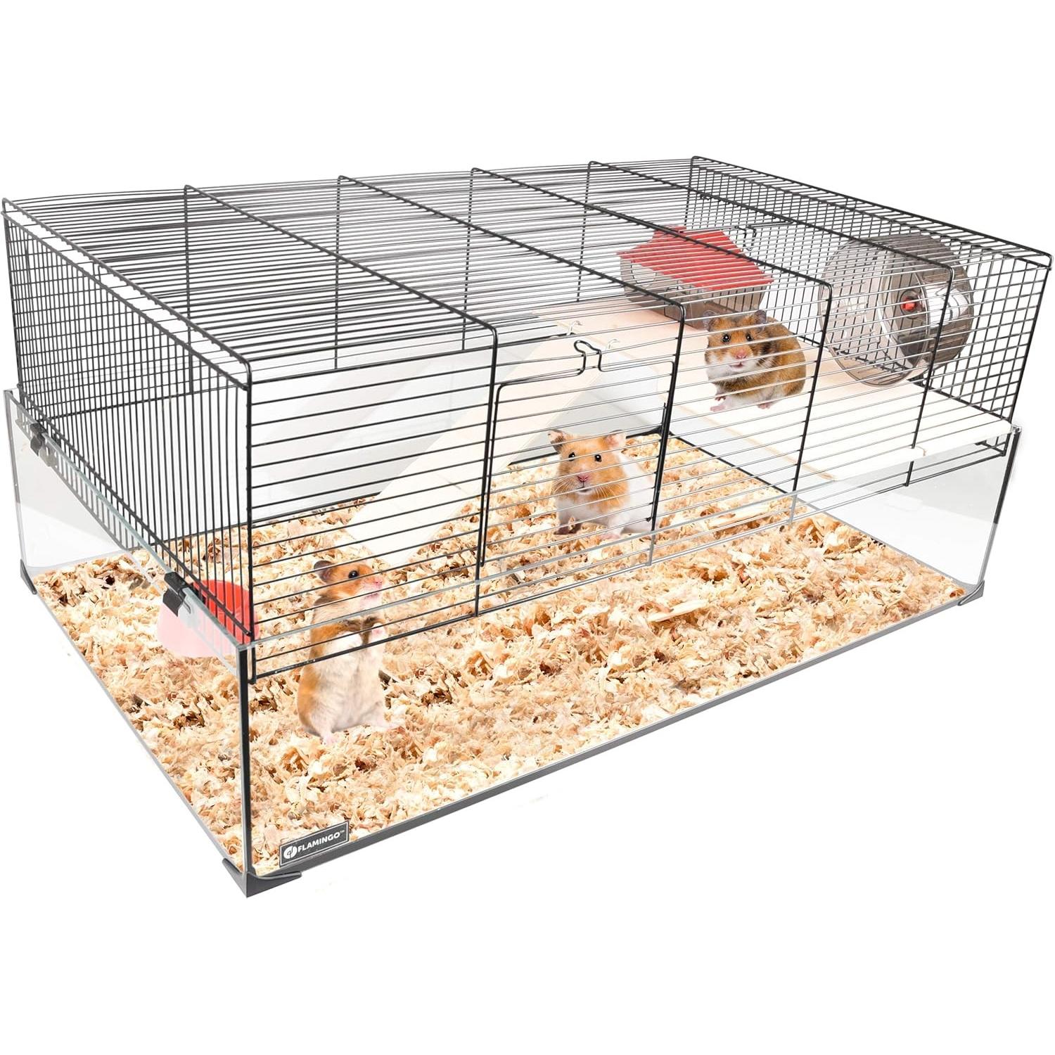Comparer les prix de Flamingo Vitru 3, Cage + enclos