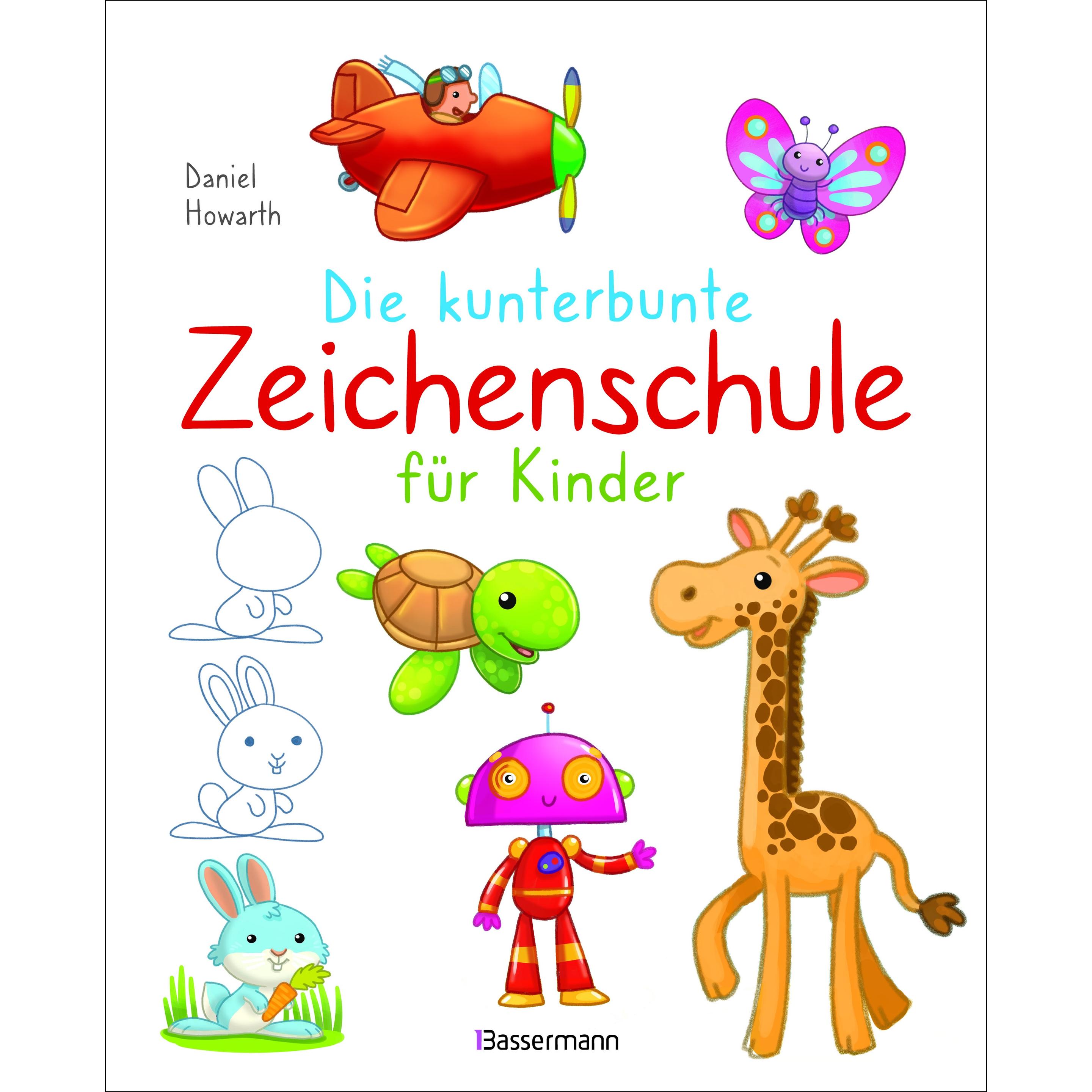 Penguin Random House Die kunterbunte Zeichenschule für Kinder