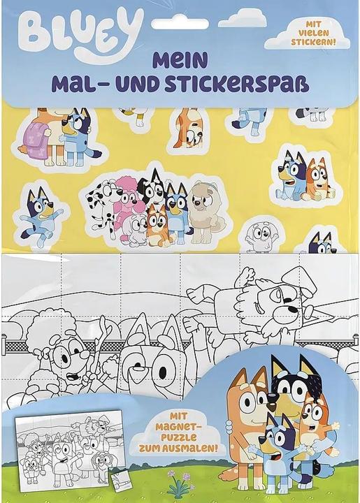 Produktbild Panini Bluey: Mein Mal- und Stickerspass