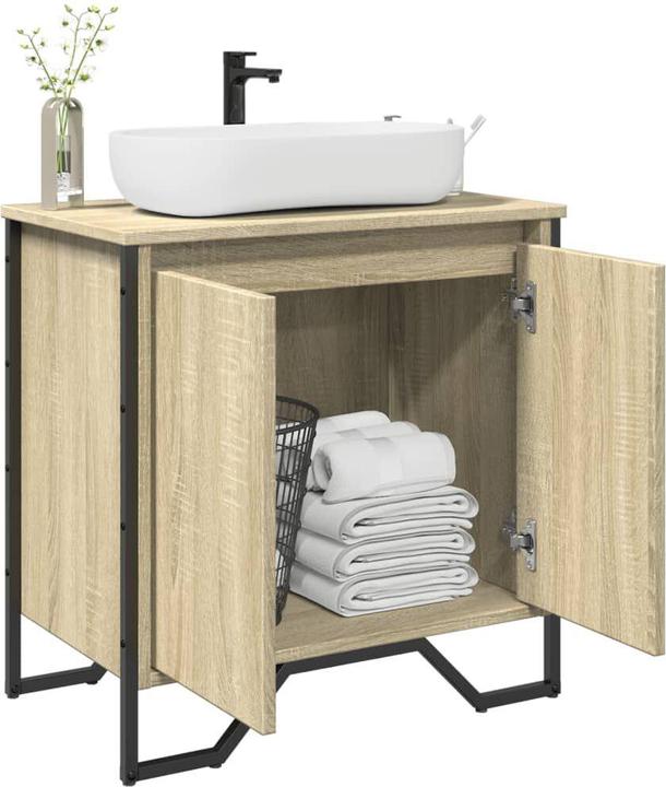 vidaXL Waschbeckenunterschrank (60 x 35 x 60 cm)