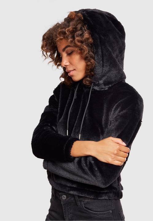 Immagine prodotto Urban Classics Felpa con cappuccio corta oversize da donna (S)