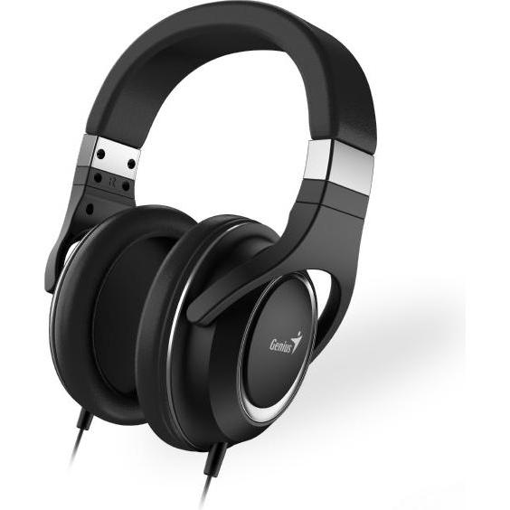 Genius HS-610 (Kabelgebunden), Office Headset, Schwarz