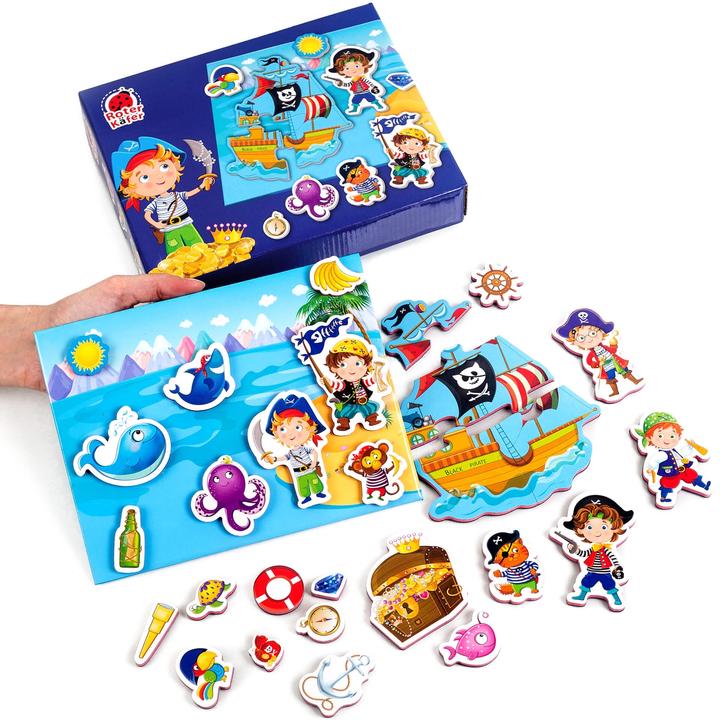 Actual product image Magnet game pirates (3 - 6 years)