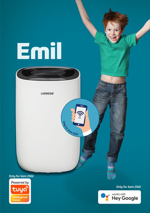 Actual product image eeese Emil 12 (50 m², 12 l/24h)