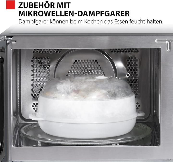 Image du produit Toshiba Micro-ondes combiné 6-en-1 avec friteuse à air, gril, convection, vapeur et programmes automatiques (26 l)