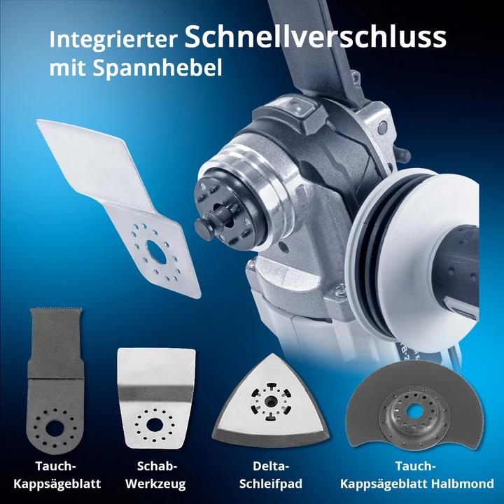 Produktbild Stahlwerk Deltaschleifer Multicutter Akku Multifunktionswerkzeug 900 W Brushless