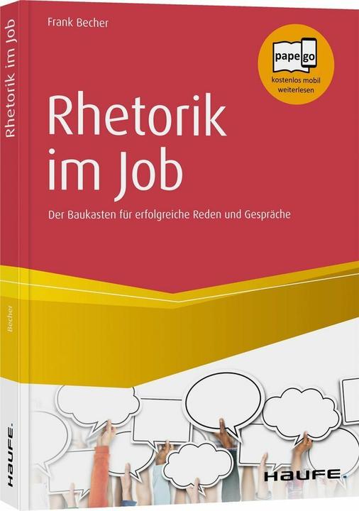 Produktbild Rhetorik im Job (Deutsch, Frank Becher, 2020)