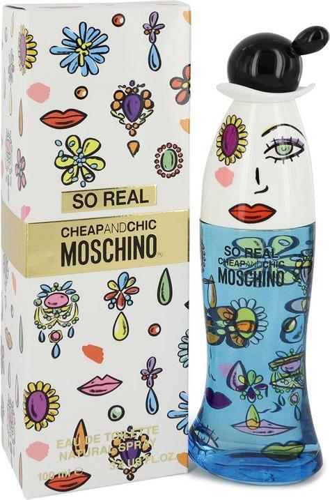 Actual product image Moschino Cheap & Chic So Real Eau De Toilette Spray (Eau de toilette, 100 ml)
