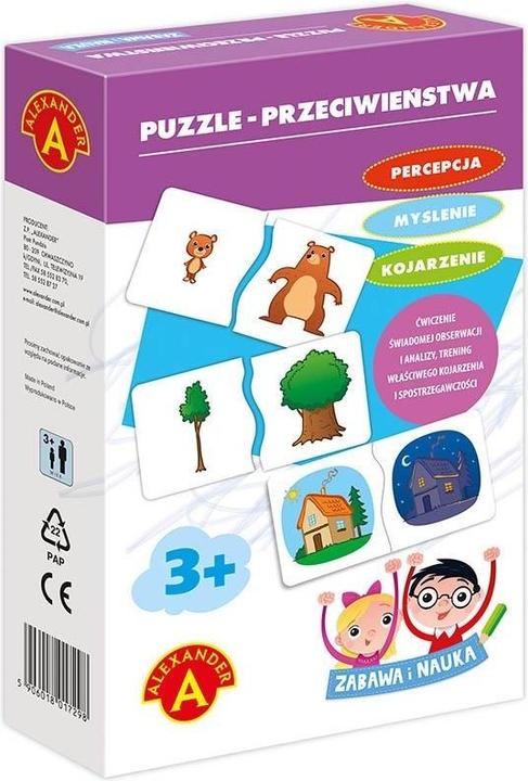 Image du produit Alexander S'amuser tout en apprenant - Puzzle des contraires ALEX (48 pièces)